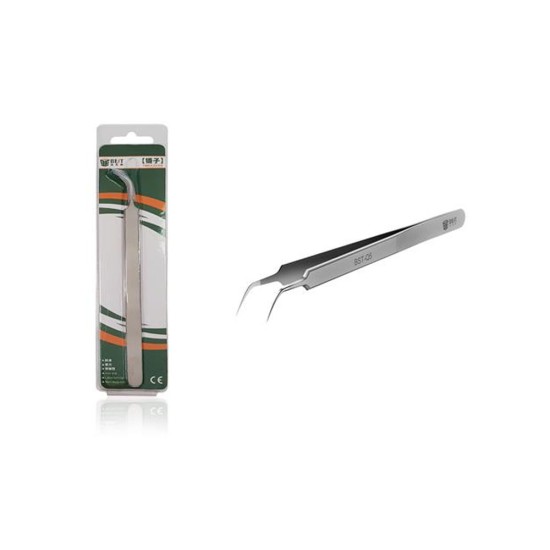 CURVED FLY WIRE TWEEZER BST-Q5 BEST 0.01MM 